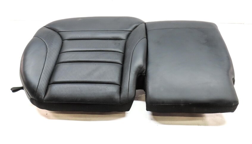 Thumbnail 4: 2015 MERCEDES ML63 AMG (W166) REAR LEFT LOWER SEAT CUSHION (BLACK LEATHER)