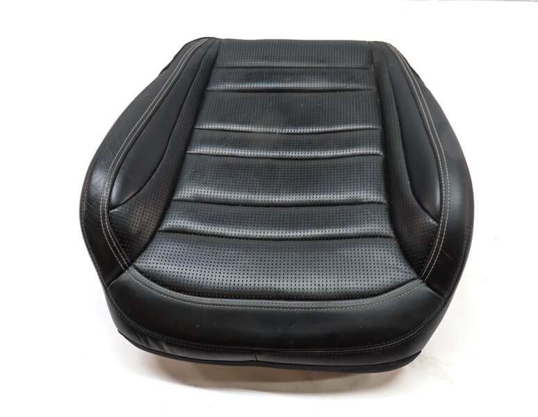 Thumbnail 2: 2015 ML63 AMG W166 FRONT RIGHT LOWER SPORT SEAT CUSHION HEAT COOL MASSAGE BLACK
