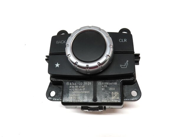 Thumbnail 2: 2015 MERCEDES ML63 AMG W166 CENTER CONSOLE MEDIA NAVIGATION CONTROL KNOB SWITCH