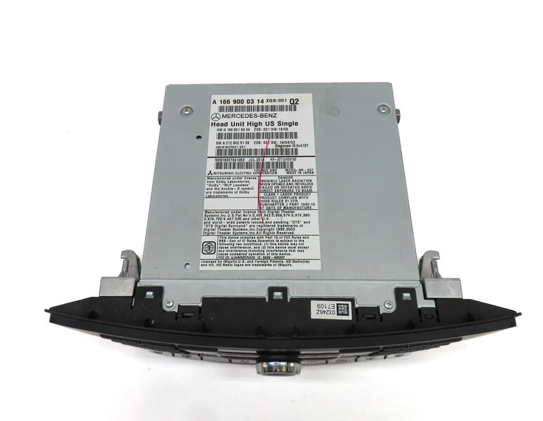 Thumbnail 4: 15-16 MERCEDES GL350 GL450 GL550 ML350 (X166) RADIO STEREO NAVIGATION RECEIVER