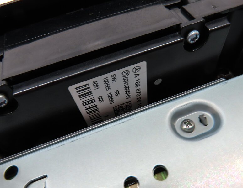 Thumbnail 9: 15-16 MERCEDES GL350 GL450 GL550 ML350 (X166) RADIO STEREO NAVIGATION RECEIVER