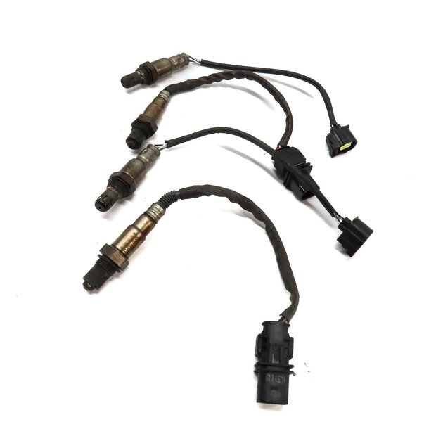 2015 MERCEDES ML63 (W166) 5.5L AMG ENGINE PRE POST CAT O2 OXYGEN SENSOR SET 4