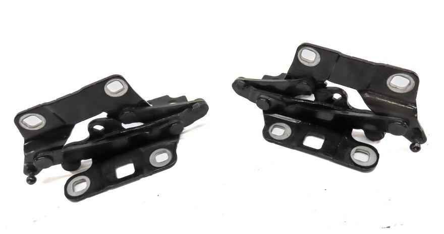 Thumbnail 2: 2012-2019 MERCEDES GL ML CLASS (W166 X166) FRONT HOOD HINGE SET (BLACK 040U)