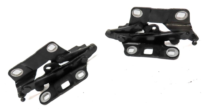 Thumbnail 3: 2012-2019 MERCEDES GL ML CLASS (W166 X166) FRONT HOOD HINGE SET (BLACK 040U)