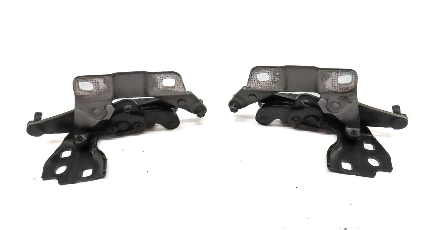 Thumbnail 4: 2012-2019 MERCEDES GL ML CLASS (W166 X166) FRONT HOOD HINGE SET (BLACK 040U)