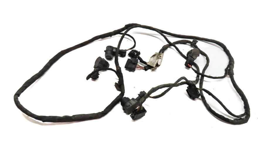 2015 MERCEDES ML63 AMG (W166) REAR PARK ASSIST PDC SENSOR SET4 (BLACK) & HARNESS