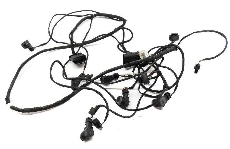 Thumbnail 2: 2015 MERCEDES ML63 AMG W166 FRONT PARK ASSIST PDC SENSOR SET4 (BLACK) w/ HARNESS