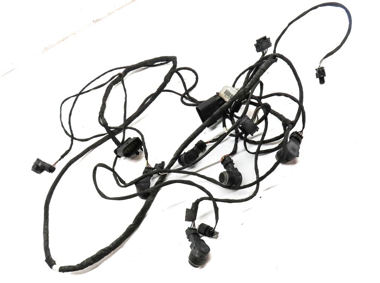 Thumbnail 3: 2015 MERCEDES ML63 AMG W166 FRONT PARK ASSIST PDC SENSOR SET4 (BLACK) w/ HARNESS