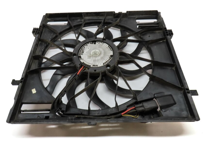 Thumbnail 6: 13-19 MERCEDES GL GLE GLS ML (W166 X166) 600w RADIATOR COOLING FAN (TOW PACKAGE)