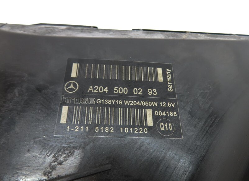Thumbnail 10: 08-17 MERCEDES B C E CLA CLS GLK SLK (W207 W204 X204 W212) RADIATOR COOLING FAN