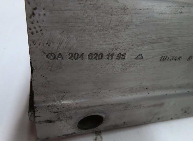 Thumbnail 8: 2008-2011 MERCEDES C-CLASS (W204) FRONT BUMPER REINFORCEMENT BAR IMPACT BRACE