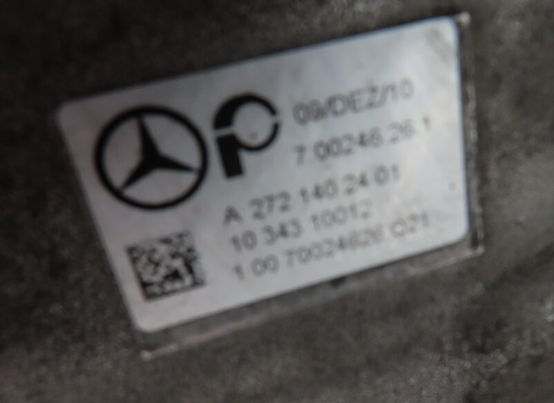 Thumbnail 9: 06-12 MERCEDES C E GLK ML S CLK R (W203 W204 W211 W212 W164) V6 INTAKE MANIFOLD