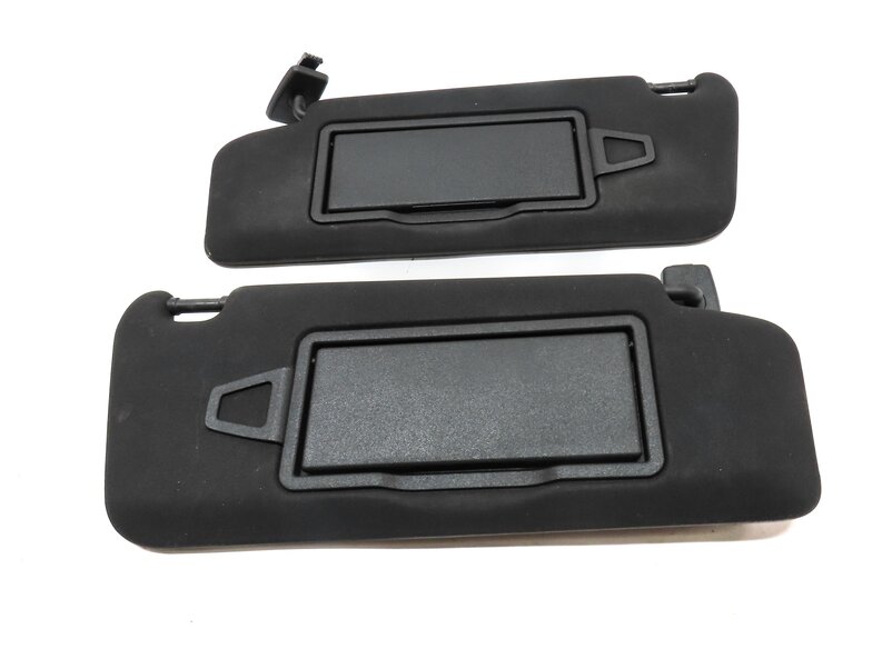Thumbnail 2: 2008-2014 MERCEDES BENZ C-CLASS (W204) FRONT LEFT & RIGHT SUNVISOR SET (BLACK)