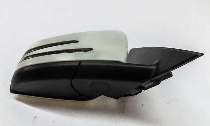 Thumbnail 7: 10-11 MERCEDES C300 (W204) RIGHT PASSENGER HEATED MEMORY DOOR MIRROR (WHITE)