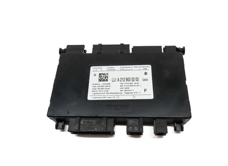 Thumbnail 2: 2011 MERCEDES C CLASS (W204) FRONT LEFT DRIVER SEAT CONTROL MODULE 2129005200