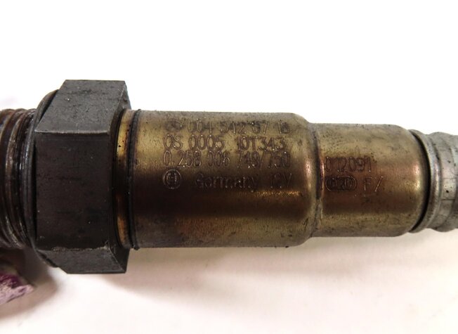 Thumbnail 4: 2011 MERCEDES C CLASS W204 3.0L M272 ENGINE PRE & POST CAT O2 OXYGEN SENSOR SET4
