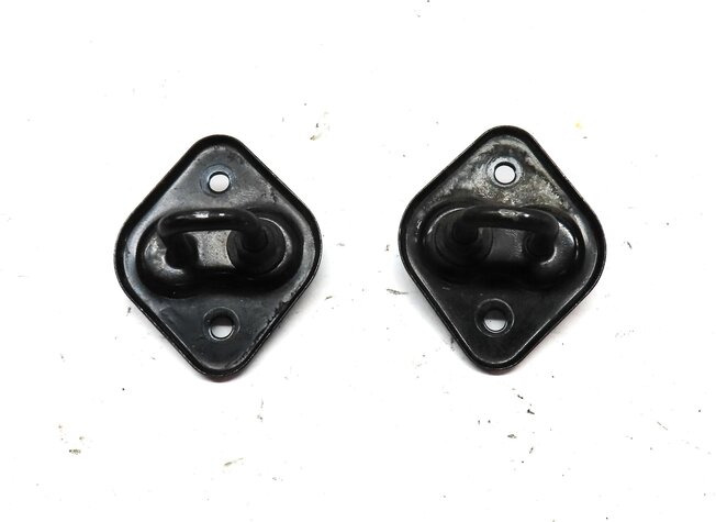 Thumbnail 4: 2011 MERCEDES C CLASS (W204) HOOD SAFETY RELEASE CATCH HOOK w/ RELEASE & SHOCKS