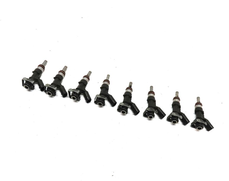 07-15 MERCEDES C63 CL63 E63 ML63 S63 SL63 CLK63 CLS63 R63 AMG FUEL INJECTOR SET8