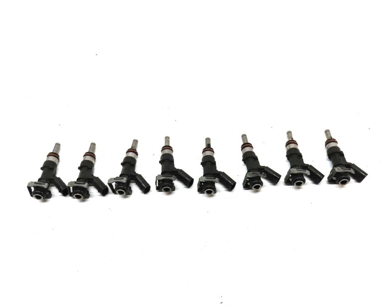 Thumbnail 2: 07-15 MERCEDES C63 CL63 E63 ML63 S63 SL63 CLK63 CLS63 R63 AMG FUEL INJECTOR SET8