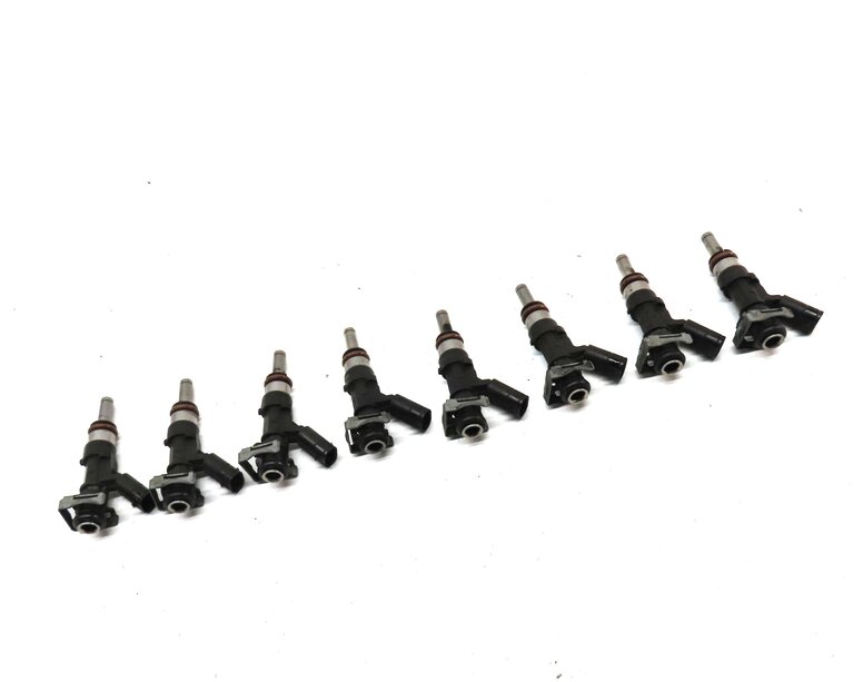 Thumbnail 3: 07-15 MERCEDES C63 CL63 E63 ML63 S63 SL63 CLK63 CLS63 R63 AMG FUEL INJECTOR SET8