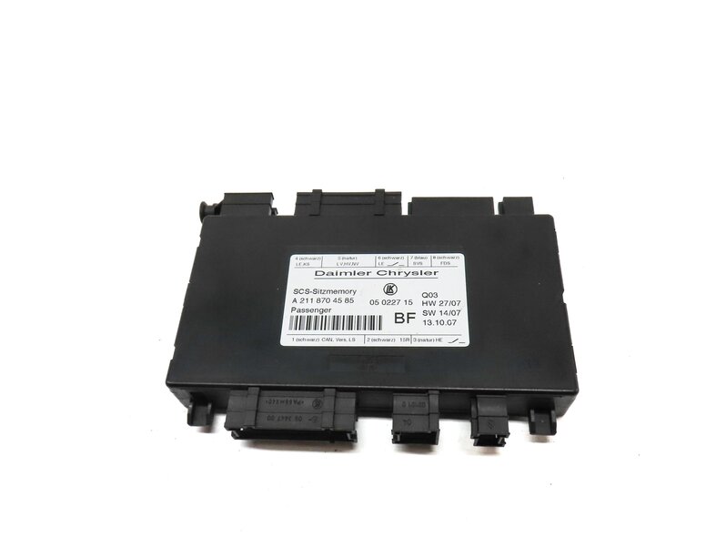 Thumbnail 2: 2008 MERCEDES CLS63 AMG ///AMG (W219) FRONT RIGHT PASSENGER SEAT CONTROL MODULE