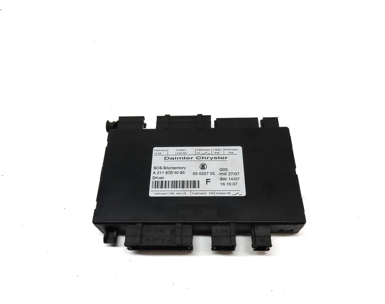 Thumbnail 2: 2008 MERCEDES CLS63 AMG ///AMG (W219) FRONT LEFT DRIVER SEAT CONTROL MODULE