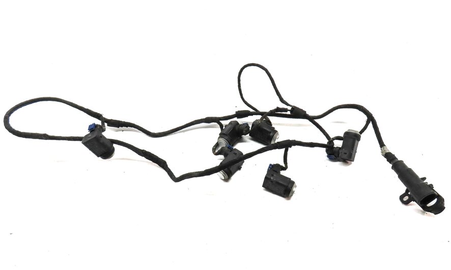 Thumbnail 2: 2008 MERCEDES CLS63 AMG ///AMG W219 FRONT PDC SENSOR SET6 SILVER & WIRE HARNESS