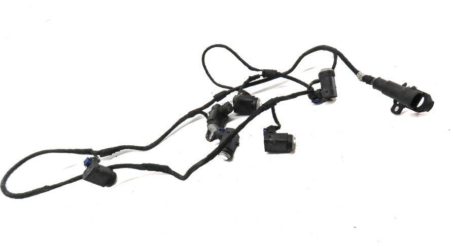 Thumbnail 3: 2008 MERCEDES CLS63 AMG ///AMG W219 FRONT PDC SENSOR SET6 SILVER & WIRE HARNESS