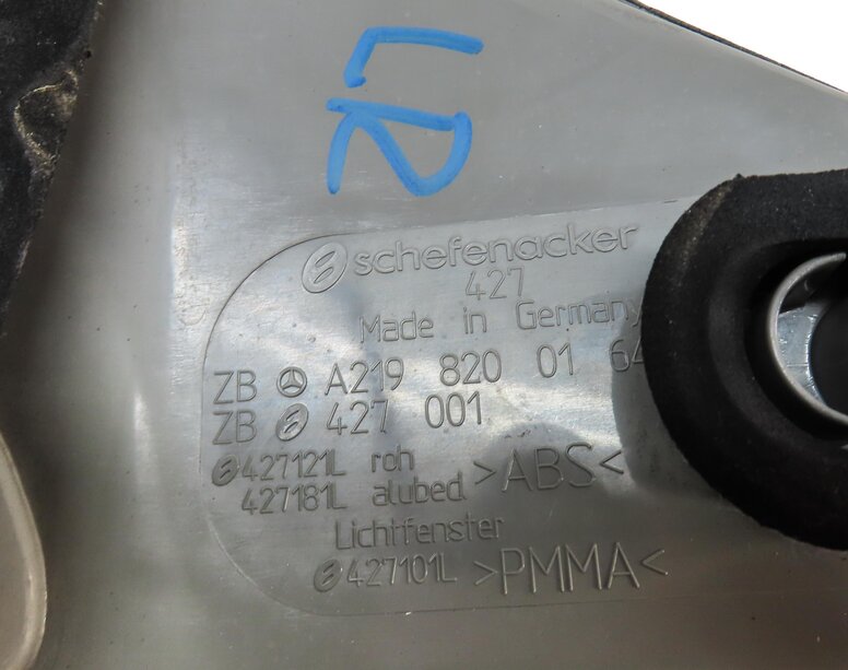 Thumbnail 5: 06-08 MERCEDES CLS55 CLS63 CLS500 CLS550 (W219) LEFT REAR TAILLIGHT BRAKE LIGHT