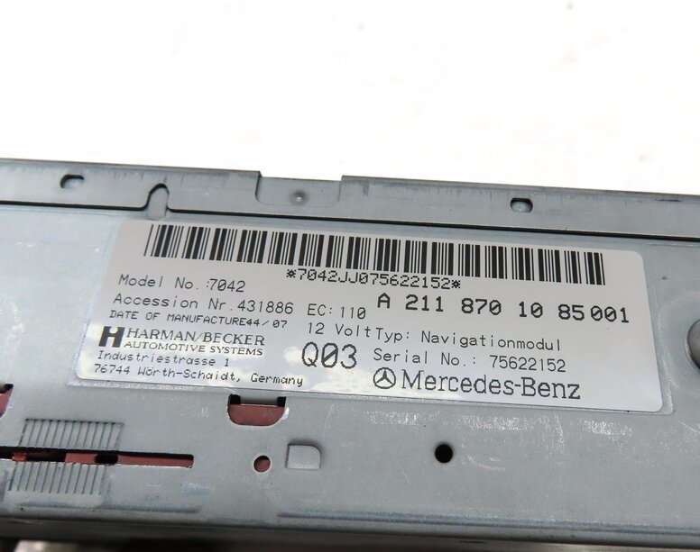 Thumbnail 7: 07-11 MERCEDES E320 E350 E550 SL55 CLS63 CLS550 SLK350 - DVD NAVIGATION PLAYER