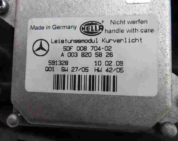 Thumbnail 7: 06-10 MERCEDES CLS55 CLS63 CLS500 CLS550 (W219) RIGHT FRONT Bi-XENON HEADLIGHT