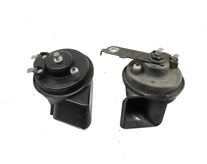 Thumbnail 4: MERCEDES 03-11 E CLS CLASS W211 W219 (94-02 S CLASS) HIGH & LOW TONE HORN SET 2