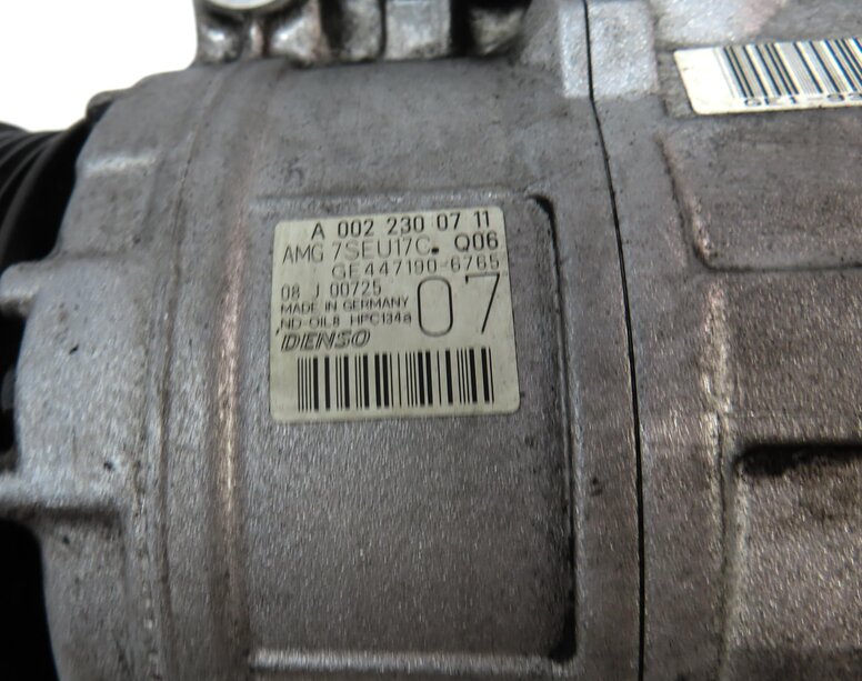 Thumbnail 7: 07-11 MERCEDES E63 CLS63 AMG (W211 C219) A/C AIR CONDITIONING COMPRESSOR PUMP