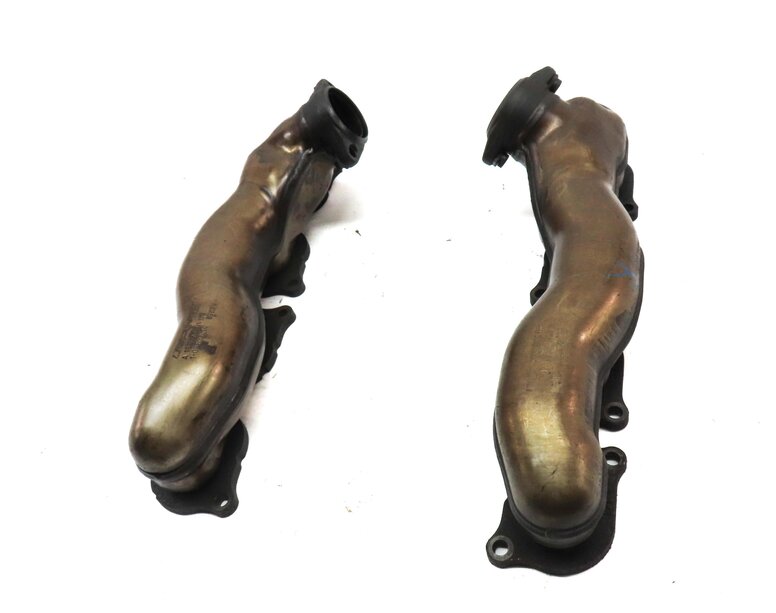 Thumbnail 2: 07-14 C E S CLK CLS (W204 W211 W221 W219) 6.3L AMG ENGINE EXHAUST MANIFOLD SET 2