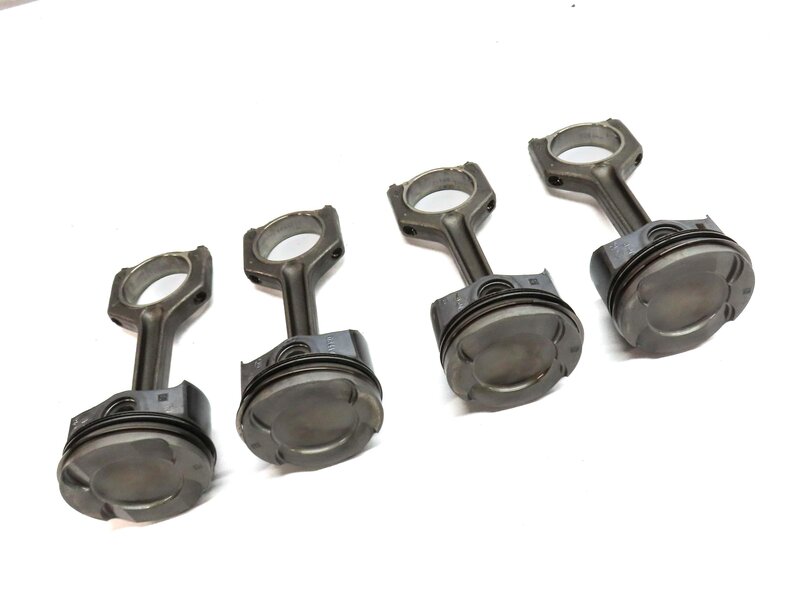 Thumbnail 3: 12-13 BMW 3 5 X1 Z4 (F10 F30 E84 E89) 2.0L TURBO PISTON & CONNECTING ROD SET 4