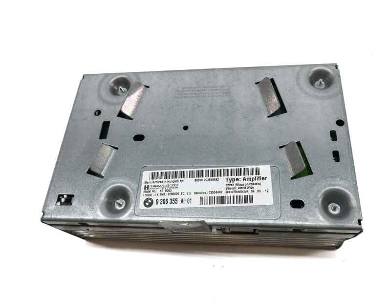 Thumbnail 4: 11-13 BMW 528i 535i 550i (F10) RADIO STEREO AUDIO AMP AMPLIFIER (HARMAN BECKER)
