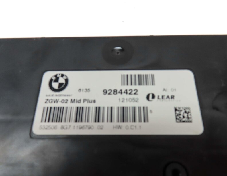 Thumbnail 4: 2011-2019 BMW 5 6 7 SERIES (F01 F06 F07 F10 F12) CENTRAL GATEWAY CONTROL MODULE