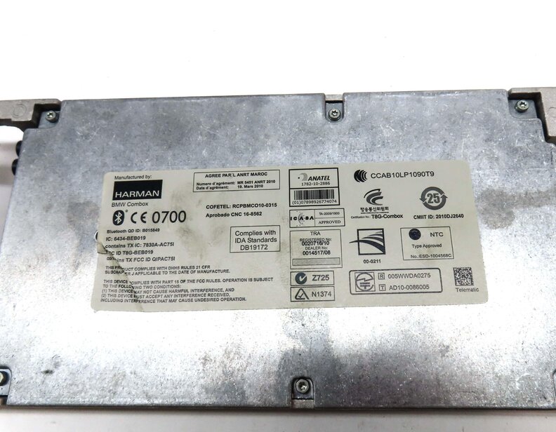 Thumbnail 6: 2012 BMW 528i (F10) BLUETOOTH BLUE TOOTH CELL PHONE COMMUNICATION CONTROL MODULE