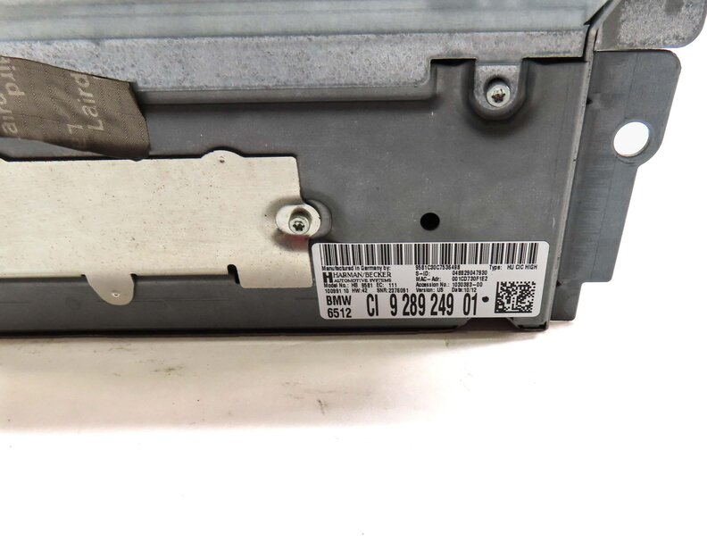 Thumbnail 4: 10-12 BMW 528i 535i 550i 750i 760i (F01 F10) STEREO CD GPS NAVIGATION RECEIVER