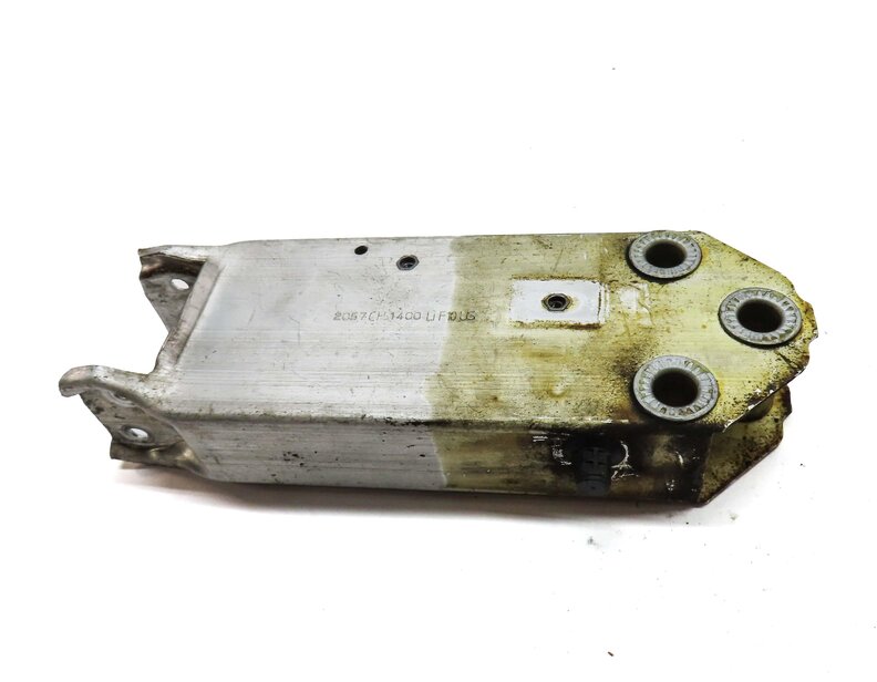 Thumbnail 5: 2012 BMW 528i F10 FRONT BUMPER LEFT & RIGHT REINFORCEMENT BAR MOUNT BRACKET SET