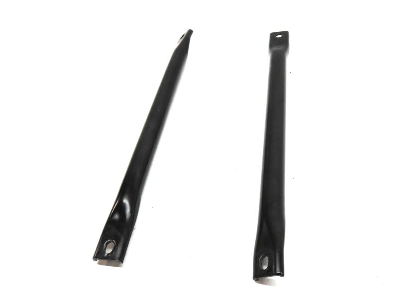 Thumbnail 2: 2012 BMW 528i (F10) ENGINE BAY RADIATOR SUPPORT BAR BRACE SET 2 7180318 7180317