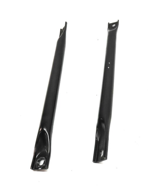 Thumbnail 4: 2012 BMW 528i (F10) ENGINE BAY RADIATOR SUPPORT BAR BRACE SET 2 7180318 7180317
