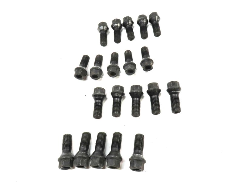 Thumbnail 2: 2012 BMW 528i (F10) RIM WHEEL LUGNUT LUG NUT BOLT SET 20