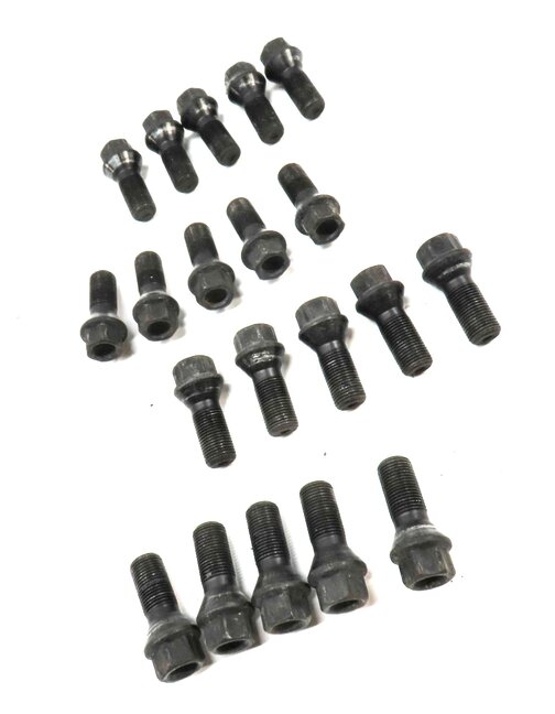 Thumbnail 3: 2012 BMW 528i (F10) RIM WHEEL LUGNUT LUG NUT BOLT SET 20