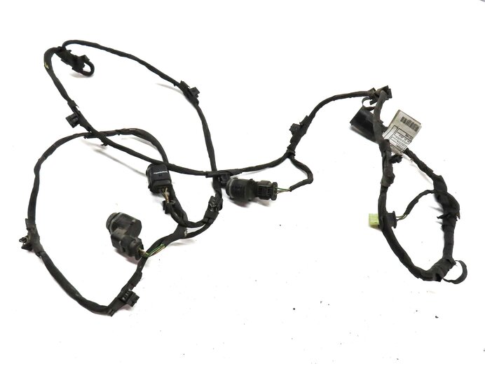 2012 BMW 528i (F10) FRONT PARK ASSIST PDC SENSOR SET4 (BLUE) w/ WIRING HARNESS