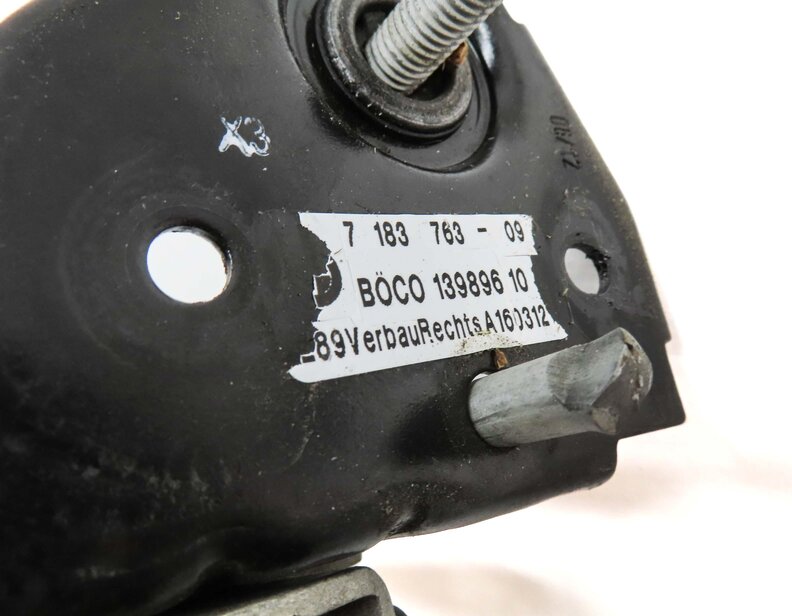 Thumbnail 13: 2012 BMW 528i (F10) HOOD LEFT & RIGHT LOCK LATCH CATCH HOOK SET 2 w/ LEVER CABLE