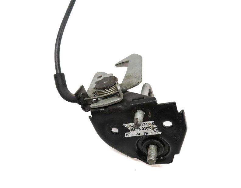 Thumbnail 6: 2012 BMW 528i (F10) HOOD LEFT & RIGHT LOCK LATCH CATCH HOOK SET 2 w/ LEVER CABLE