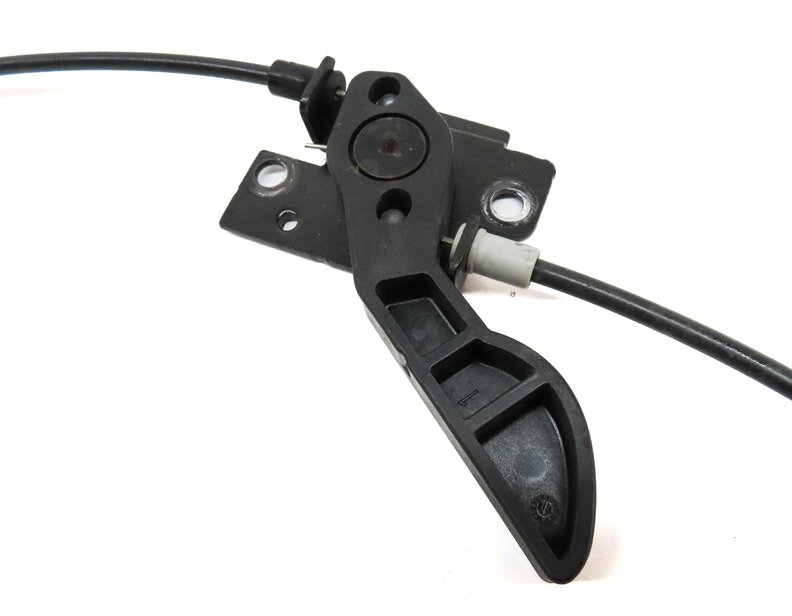 Thumbnail 8: 2012 BMW 528i (F10) HOOD LEFT & RIGHT LOCK LATCH CATCH HOOK SET 2 w/ LEVER CABLE