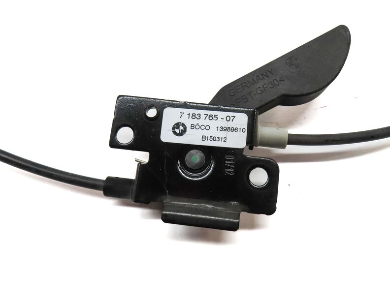 Thumbnail 9: 2012 BMW 528i (F10) HOOD LEFT & RIGHT LOCK LATCH CATCH HOOK SET 2 w/ LEVER CABLE