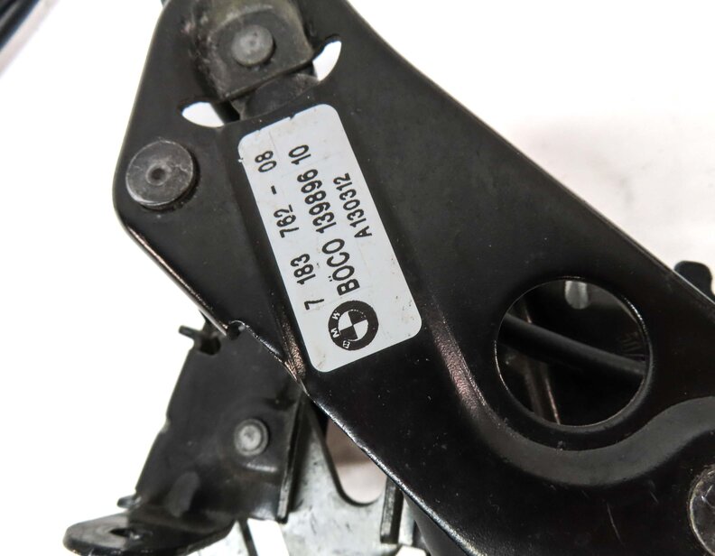 Thumbnail 9: 2012 BMW 528i (F10) HOOD LOWER LEFT & RIGHT LOCK LATCH SET 2 w/ CABLE 7183762